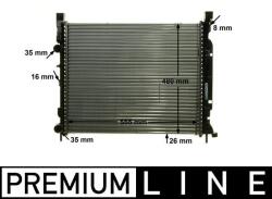 MAHLE Radiator, racire motor MAHLE BEHR *** PREMIUM LINE *** CR 1155 000P (CR 1155 000P)