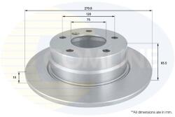 COMLINE Disc frana COMLINE ADC1731 (ADC1731)