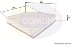 COMLINE Filtru, aer habitaclu COMLINE EKF106 (EKF106)