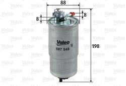 VALEO filtru combustibil VALEO 587548 (587548)