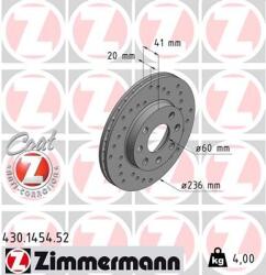 ZIMMERMANN Disc frana ZIMMERMANN SPORT Z 430.1454. 52 (430.1454.52)