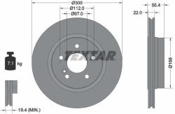 TEXTAR Disc frana TEXTAR 92137203 (92137203)