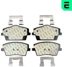 OPTIMAL set placute frana, frana disc OPTIMAL BP-12904 (BP-12904)