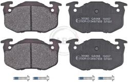 ABS set placute frana, frana disc ABS 36580 (36580)