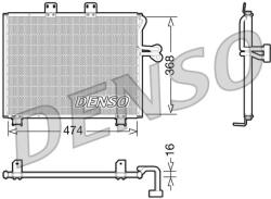 DENSO Condensator, climatizare DENSO DCN06013 (DCN06013)