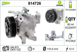 VALEO Compresor, climatizare VALEO ORIGINS NEW OE TECHNOLOGY 814726 (814726)