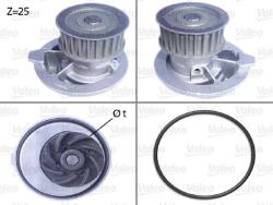 VALEO Pompă de apă, răcire motor VALEO 506309 (506309)