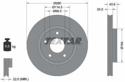 TEXTAR Disc frana TEXTAR 92232203 (92232203)