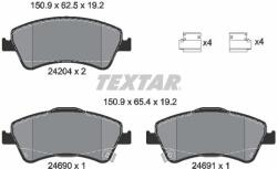 TEXTAR set placute frana, frana disc TEXTAR 2420401 (2420401)