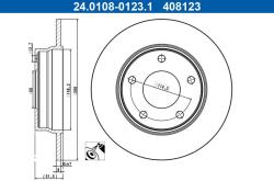 ATE Disc frana ATE 24.0108-0123.1 (24.0108-0123.1)