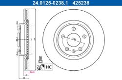 ATE Disc frana ATE 24.0125-0238.1 (24.0125-0238.1) - automobilus