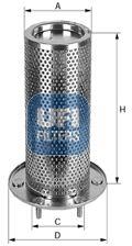 UFI Filtru aer UFI 27. D08.00 (27.D08.00) - automobilus