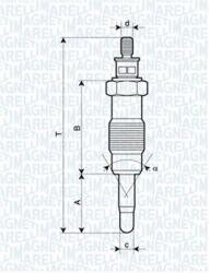 Magneti Marelli Bujie incandescenta MAGNETI MARELLI 062580704304 (062580704304)