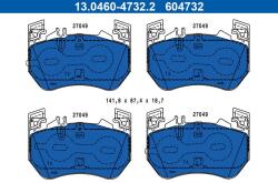 ATE set placute frana, frana disc ATE 13.0460-4732.2 (13.0460-4732.2)