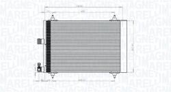Magneti Marelli Condensator, climatizare MAGNETI MARELLI 350203839000 (350203839000) - automobilus