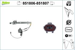 VALEO Mecanism actionare geam VALEO 851806 (851806)