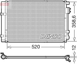 DENSO Condensator, climatizare DENSO DCN41011 (DCN41011)