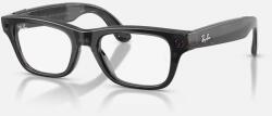 Ray-Ban 23 Ray-Ban Meta Blayzer Optics Gen 2 AI Glasses Shiny Transparent Black/Demo RW7001 8526 54 (RW7001 8526 54)