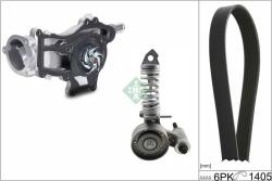 Schaeffler INA Pompa apa + Set curea transmisie cu caneluri Schaeffler INA 529 0336 30 (529 0336 30)