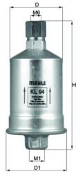 MAHLE filtru combustibil MAHLE KL 94 (KL 94)