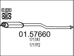 MTS Toba esapamet intermediara MTS 01.57660 (01.57660)