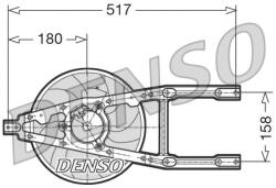 DENSO Ventilator, radiator DENSO DER09012 (DER09012)