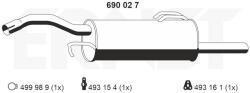 ERNST Toba esapament finala ERNST 690027 (690027)