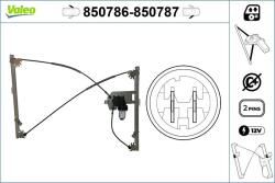 VALEO Mecanism actionare geam VALEO 850787 (850787)