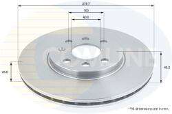 COMLINE Disc frana COMLINE ADC1131V (ADC1131V)