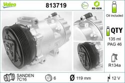 VALEO Compresor, climatizare VALEO RE-GEN REMANUFACTURED 813719 (813719)