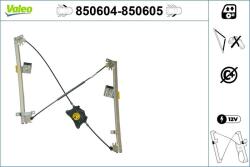 VALEO Mecanism actionare geam VALEO 850605 (850605)