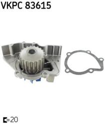 SKF Pompă de apă, răcire motor SKF VKPC 83615 (VKPC 83615)