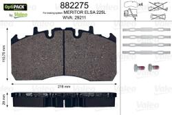 VALEO set placute frana, frana disc VALEO 882275 (882275)