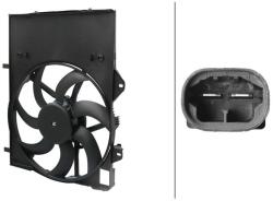 HELLA Ventilator, radiator HELLA 8EW 366 420-211 (8EW 366 420-211) - automobilus