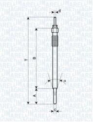Magneti Marelli Bujie incandescenta MAGNETI MARELLI 062900091304 (062900091304)