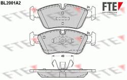 FTE set placute frana, frana disc FTE 9010587 (9010587)