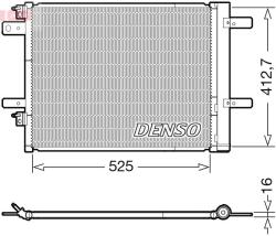DENSO Condensator, climatizare DENSO DCN21022 (DCN21022)