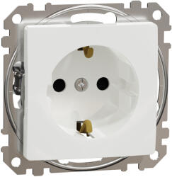 Schneider Electric Priza Schuko 16A 250V cu obturatoare alb (EL0075522)