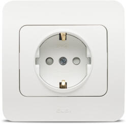 Elbi Priza Schuko 16A alb mat Jazz (EL0072888)