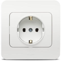 Elbi Priza Schuko 16A alb mat Jazz (EL0072889)