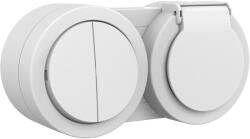 OVIVO Priza cu capac si comutator aplicat 16A IP54 alb Xone (EL0083939)