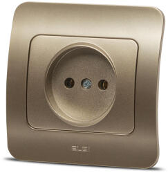 Elbi Priza fara contact de protectie 16A titan Jazz (EL0072952)
