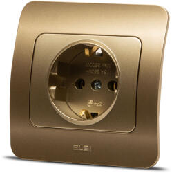 Elbi Priza Schuko 16A titan Jazz (EL0072949)