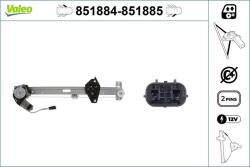 VALEO Mecanism actionare geam VALEO 851885 (851885)