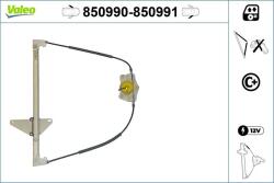 VALEO Mecanism actionare geam VALEO 850990 (850990)