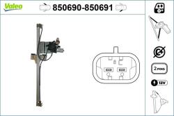 VALEO Mecanism actionare geam VALEO 850690 (850690)