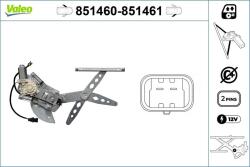VALEO Mecanism actionare geam VALEO 851461 (851461)