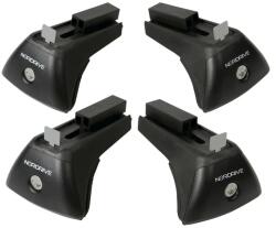 Nordrive Evos IS (In-Rail Steel) kit de 4 picioare pentru bare de otel Quadra