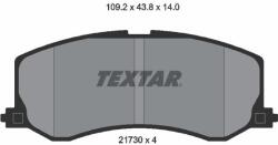 TEXTAR set placute frana, frana disc TEXTAR 2173001 (2173001)