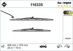 SWF lamela stergator SWF STANDARD 116335 (116335)